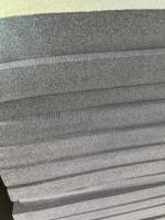 Feuille de mousse EPDM noire personnalisable à cellules fermées, à mémoire de forme, auto-adhésive, à cellules ouvertes