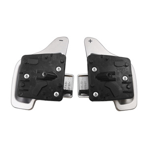 แป้นเปลี่ยนเกียร์สำหรับโตโยต้า โคโรลล่า เลวิน ยาริส RAV4 2014-2018 สีเงิน ABS สไตล์เรซซิ่ง - Product Image 2