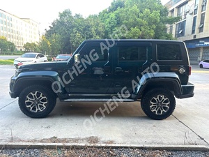 2020 Beijing BJ40 Knight Edition มือสองเทอร์โบ2.0T อัตโนมัติ AWD รถเบนซิน ACC การควบคุมความเร็วที่นั่งหนังพว<span class=keywords><strong>ง</strong></span>มาลัยซ้ายมืด - Product Image 5