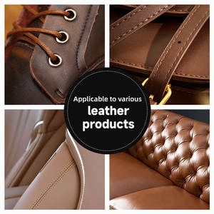 Pâte de soin du <span class=keywords><strong>cuir</strong></span> de qualité supérieure professionnelle, baume, crème de renouvellement des meubles pour la rénovation des canapés, décontamination et <span class=keywords><strong>entretien</strong></span> - Product Image 4