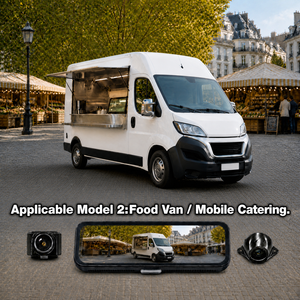 Rétroviseur numérique DRM CMS, double caméra 2K 60FPS, signal numérique pur LVDS, écran IPS ultra lumineux 5000lm pour fourgonnette - Product Image 5