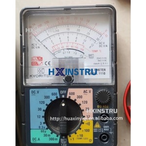 Multímetro Analógico Kyoritsu 1110 600V H - Product Image 1