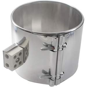 Calentador de Banda Cerámica GJWBAKS de 105 mm de Diámetro Interior, 50/100 mm de Altura, 950 W, Acero Inoxidable, Moldeado por Inyección, para Equipos Electrónicos - Product Image 1