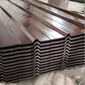 Tôle de toiture ondulée en <span class=keywords><strong>acier</strong></span> <span class=keywords><strong>galvanisé</strong></span> prélaqué (PPGI) à haute réflexion de chaleur solaire pour la construction de toitures industrielles - Product Image 5