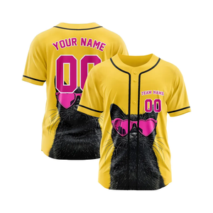 Tontons Factory Impresión por sublimación personalizada Camisetas de béisbol y softbol Uniformes de camiseta transpirables y de talla grande - Product Image 5