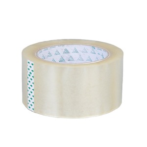 Acrylic duy nhất <span class=keywords><strong>Bopp</strong></span> băng cuộn không thấm nước PVC dày bao bì băng dễ dàng cắt rõ ràng tự dính băng cho carton niêm phong - Product Image 1