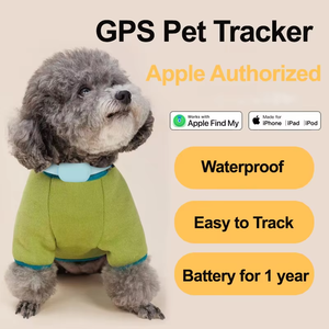 Collar de Seguimiento Inteligente para Mascotas 2024, Localizador <span class=keywords><strong>GPS</strong></span> con Airtag para Perros y Gatos, Compatible con Find My - Product Image 3