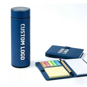 Bouteille d'eau isotherme personnalisée avec logo, affichage numérique LED de la température, 500 ml, cadeau promotionnel pour entreprise - Product Image 1