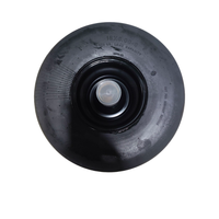 15x6.00-6 pneu sans plat et ensemble de roue en acier roulement en caoutchouc Durable pour tondeuse à gazon d'équitation