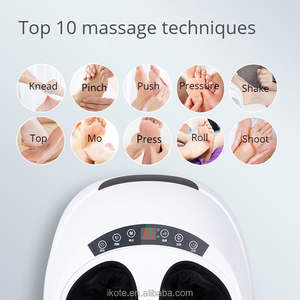 Alat pijat kaki Shiatsu, perangkat kesehatan dan kesehatan meningkatkan sirkulasi darah kompresi udara - Product Image 6