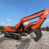 Système hydraulique d'origine pour excavatrice Doosan 225LC 9C d'occasion, idéal pour les travaux de terrassement, d'excavation et de remise en état des terres
