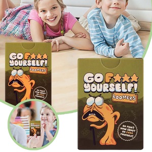 Go F*** <b>Yourself</b>! Boomers Card Game Party Game For Youth 15 35 Years Old Paper Box Packaging - Product Image 1