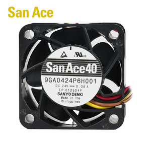 Ventilador Axial de Refrigeración SANYO DENKI San Ace 9GA0424P6H001 40*40*20mm 24V DC 1.92W 0.08A 11.7CFM 12400rpm para Servidores y Equipos de Telecomunicaciones - Product Image 1