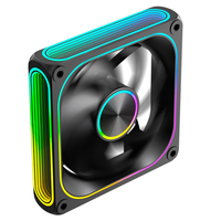 Ventilador RGB ARGB XINMAI de 120 mm para PC, Refrigeración para Juegos, Enfriador de Caja, Luz LED de 12 V, Espejo, Ventilador de Refrigeración para CPU, Logotipo Personalizado de Fábrica