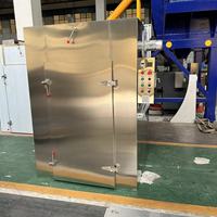 Commerciële roestvrijstalen dienbladdroger voor fruitdroging, machine voor voedselverwerking, mango- en bananenchips-dehydrator
