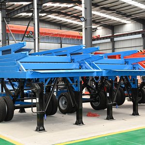 तीन-बिंदु 6 टन 10 टन समायोज्य हाइड्रोलिक व्यक्त लिफ्ट तौबल डॉक लेवेलर फिक्स्ड मोबाइल कंटेनर लोडिंग रैंप प्लेटफॉर्म - Product Image 4