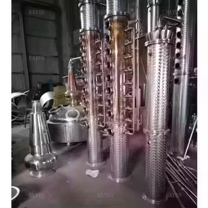 Moonshine Alcohol Reflujo Columna Todavía Bebida Alcohólica Cobre <span class=keywords><strong>Destilador</strong></span> Condensador Destilación - Product Image 5
