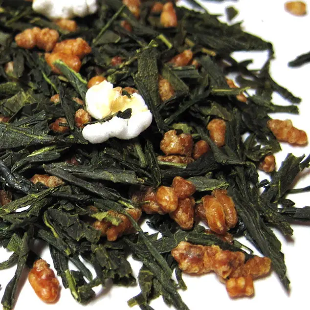 أكياس Genmaicha للشاي الأخضر من المُصنع الأصلي وتعبئة أكياس Genmaicha لتعبئة الشاي بأرز بني وأصناف طبيعية من الشاي الأخضر