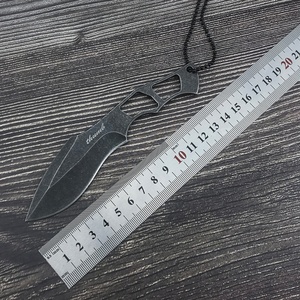 มีดพกพาขนาดเล็กสำหรับตั้งแคมป์กลางแจ้ง ใบมีดเหล็กกล้าไร้สนิม 440C สำหรับงาน DIY OEM ใช้ในกรณีฉุกเฉินและเอาตัวรอด - Product Image 6