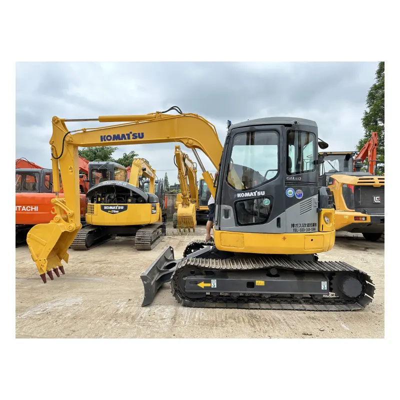 Gần như mới được sử dụng KOMATSU PC78US-6 bánh xích máy xúc Digger giá khuyến mãi ban đầu thứ hai tay Nhật Bản KOMATSU pc78 máy xúc