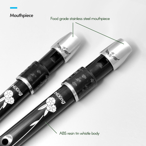 リッシュホイッスルCキー6穴フルートティンホイッスル管楽器 - Product Image 3