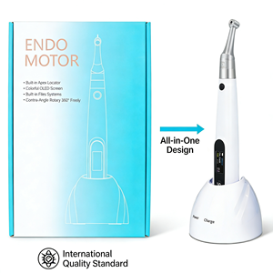 Moteur endodontique sans fil pour instrument rotatif endodontique, localisateur d'apex, équipement dentaire avec contre-angle 16:1 - Product Image 2