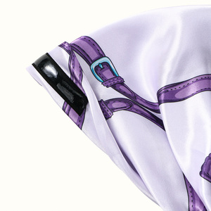 Sciarpa di moda femminile islamico <span class=keywords><strong>turbante</strong></span> <span class=keywords><strong>Bandana</strong></span> copricapo interno catena di seta satinata con cappuccio antiscivolo istantaneo - Product Image 6