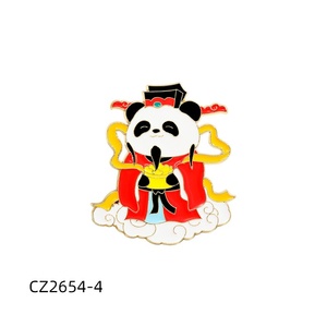 Spilla Panda <span class=keywords><strong>a</strong></span> Cinque Vie del Dio della Fortuna 2025 - Regalo per il Festival di Primavera che Attira Ricchezza e Buona Fortuna - Animale Tesoro Nazionale per il Nuovo Anno - Product Image 6
