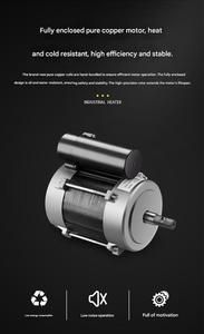 Calentador Diésel Indirecto Portátil de 25kW, Tanque de Combustible Grande de 63L, Calor Limpio para Tiendas de Campaña y Talleres - Product Image 3
