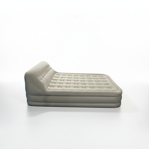 <span class=keywords><strong>Matelas</strong></span> <span class=keywords><strong>gonflable</strong></span> floqué en PVC avec dossier intégré, lit d'appoint à trois couches avec <span class=keywords><strong>pompe</strong></span> électrique <span class=keywords><strong>intégrée</strong></span> - Product Image 5