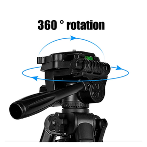 Trípode Profesional de Aleación de Hierro Metálico para Teléfono Móvil, Ajustable, Resistente, de 2.1 Metros, Ligero, para Cámara Inteligente - Product Image 4