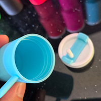Mini porte-clés en forme de tasse, porte-baume à lèvres, pendentif mignon pour sac à main, sac à dos, sac à main pour femmes