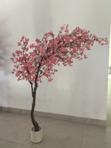 Jwt3992 Nhân Tạo Hoa Anh Đào Cây Lớn Kích Thước Nghệ Thuật Đám Cưới Sân Khấu Đảng Trang Trí Nhân Tạo Cây Anh Đào - Product Image 3