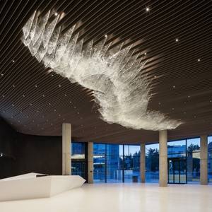 ANNO ali di uccello lampadario in acrilico lampadario di lusso decorazione artistica lampadario personalizzato - Product Image 2