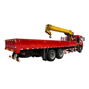 รถเครนไฮดรอลิกติดตั้งบนรถบรรทุกขนาด 12 ตัน ลดราคาจากผู้ผลิต - Product Image 1