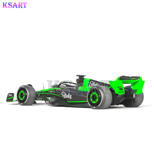 Escultura de Coche de Carreras de Fibra de Vidrio Personalizada, Modelo 3D F1 <span class=keywords><strong>Sauber</strong></span> C44 2024, Escultura de Resina, Decoración Artesanal - Product Image 4