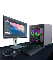 GAMEMAX Spark X2 Mid Tower Steel Micro ATX Vertical Airflow Gaming Computer Case with 12cm Fan for PC & Desktop