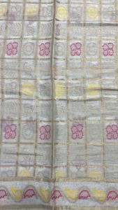 Muselina teñible MeenaJacquard Dupatta de 36 pulgadas de ancho versátil para todas las ocasiones de vestir-matrimonio/fiestas - Product Image 6