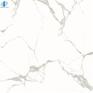 กระเบื้องหินอ่อนเต็มตัวสีขาวแจ๊สกันลื่นทนอุณหภูมิสูงขนาดใหญ่ทั้งบ้านสากล - Product Image 3