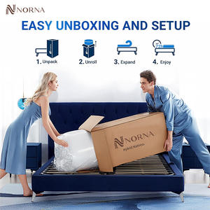 Fabricants Matelas Matelas à ressorts ensachés indépendants Matelas double King <span class=keywords><strong>Queen</strong></span> Size compressé dans une boîte - Product Image 5