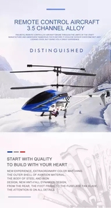 Đồ Chơi Điều Khiển Vô Tuyến Giá Rẻ Con Quay Hồi Chuyển Máy Bay Trực Thăng Điều Khiển Từ Xa Bằng Hợp Kim 3.5 Kênh <span class=keywords><strong>Rc</strong></span> Cho Trẻ Em - Product Image 5