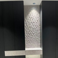 Paneles de Pared de Piedra Flexible Modernos MCM, Diseño de Estrellas y Lunas, Resistentes al Fuego, Impermeables, Ecológicos, Decorativos, para Exteriores