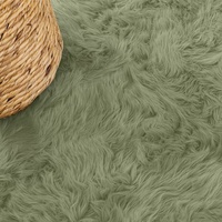 Tapis duveteux de luxe européen blanc, tapis antidérapant, décoration d'hôtel, tapis de sol, tapis de carrelage