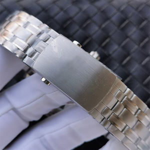 Montre de plongée mécanique de luxe 44 mm, mouvement d'usine 9900, étanche, lunette en céramique noire, chronographe 300 m, réserve de marche, montre noire - Product Image 6