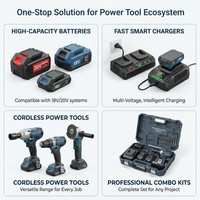Batterie de remplacement Li-Ion 18V 6Ah compatible avec la batterie d'outil électrique rechargeable LXT BL1890B, fabriquée en Chine