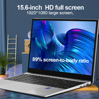 Nouveau 15.6 pouces Intel Celeron N5095 écran haute définition Ddr4 12 Go Ssd 128 Go Gaming/école ordinateurs portables personnels et domestiques