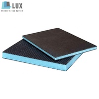 Panneau de support pour carrelage XPS haute densité, résistant à la moisissure, sous-couche avec garantie de 5 ans pour sol de salle de bain LUX-TBB