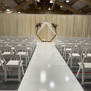 Premium <b>White</b> Gloss Dance Floor <b>Wrap</b> Dance Floor Vinyl Roll Removable Adhesive Vinyl Event Decor Wedding & Party Flooring - Product Image 1