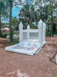 Casa inflable de rebote para niños, piscina grande de bolas y castillos hinchables 3 en 1 con espacio para saltar (material Oxford-13 'L X 8' W X 8 'H) - Product Image 5