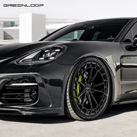 Jantes GREENLOOP en alliage forgé sur mesure, à profil profond, de 15 à 26 pouces, 5x114.3, 5x130, 6x139.7 pouces, pour C8, pour BMW Urus, pour Cayenne de luxe
